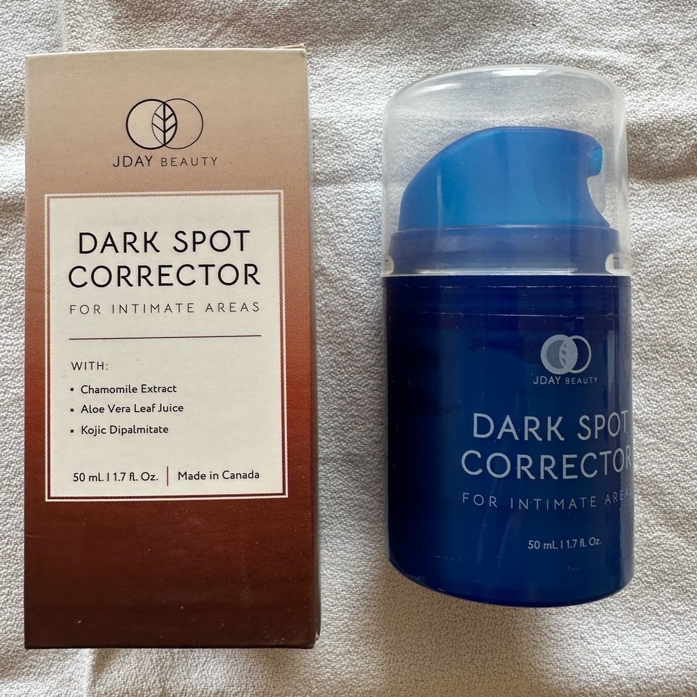 JDay Beauty. Dark Spot Corrector for Intimate Areas 50ml/1.7fl.oz.Made in Canada